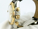 Breitling Chronomat Evolution SS/18k/Strap White Dial Ref. C1335611/A619