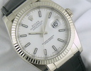 Rolex Datejust WG White Dial Ref. 116139