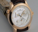 Jaeger LeCoultre Master Geographic Rose White Dial Ref. 150.24.20