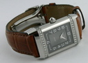 Jaeger LeCoultre Duetto Gray Dial Strap Manual Ref. 256.84.01