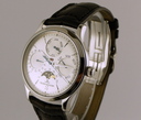 Jaeger LeCoultre Master Perpetual Steel Silver Ref. 149.84.2