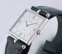 Van Cleef & Arpels Classique SS/White Leather Ref. WASB14A0