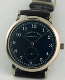 A. Lange and Sohne 1815 WG Blue dial Ref. 206.027