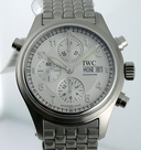 IWC Doppel Spitfire White Dial SS/SS Ref. 371348