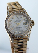 Rolex Datejust, Ladies YG/YG President Bracelet Ref. 79158