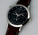 Jaeger LeCoultre Master Geographic SS Black Dial Ref. 142.84.20