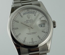 Rolex Day-Date President WG Silver Dial Ref. 118209
