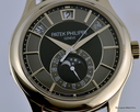 Patek Philippe Annual Calendar Black Dial 18K WG Ref. 5205G-010