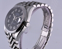 Rolex Datejust Black Dial/Arabic Numerals Jubilee Bracelet M Series (2009) Ref. 116200