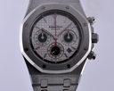 Audemars Piguet Royal Oak Chronograph Panda Silver Dial SS/SS NEW Ref. 26300ST.OO.1110ST.06