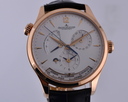 Jaeger LeCoultre Master Geographic 18K Rose Gold Silver Dial 40MM Ref. Q1422421