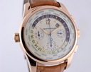 Girard Perregaux World Time WW.TC Chronograph 18K Rose Gold 43MM Ref. 49800-0-52-1041