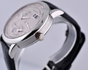 A. Lange and Sohne Lange 1 TimeZone Platinum Silver Dial 41.9MM Ref. 116.025