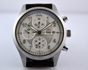 IWC Pilot Spitfire Chronograph SS Silver Dial 42MM Ref. IW371702