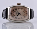 Franck Muller Curvex Chronometer 18K White Gold Silver Dial Ref. 5850