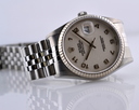 Rolex Datejust White Arabic Dial Jubilee Bracelet T Series (1996) 36MM Ref. 16200