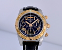 Breitling Chronomat 44 B01 SS / 18K Rose Gold Black Dial Roman 44MM Ref. CB011012/b957