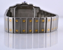 Cartier Santos Mid Size Square SS / 18K Automatic Silver Dial Ref. 