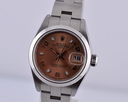 Rolex Ladies Oyster Date Pink Dial SS/SS F Series (2003 3/4) Ref. 79160