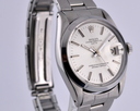 Rolex Oyster Perpetual Date Silver Stick SS/SS Automatic Circa 1972 35MM Ref. 1500
