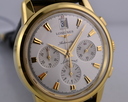 Longines Conquest Heritage Chronograph 18K Yellow Gold Silver Dial 38.5MM Ref. L1.641.6.72.4