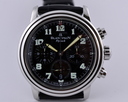 Blancpain Leman Flyback Chronograph Black Dial SS 38MM Ref. 2185F-1130-71