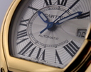 Cartier Roadster 18K Yellow Gold Silver Dial 37MM Ref. W62005V2