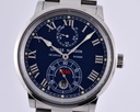 Ulysse Nardin Marine Chronometer 1846 Blue Dial SS /SS Ref. 263-22