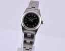 Rolex Oyster Perpetual Ladies No Date SS Black Dial Ref. 76080