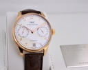 IWC Portuguese 7 Day Automatic 18K Red Gold Ref. IW500113