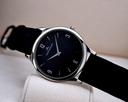 Jaeger LeCoultre Master Ultra Thin SS / Black Dial Ref. 145.8.79.S