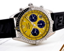 Breitling Cockpit Chronograph Yellow Dial SS Ref. A30012