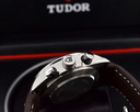 Tudor Fastrider Chronograph Silver Dial SS Ref. 42000