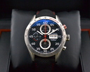 TAG Heuer Carrera Day Date Chronograph Titanium / Leather Ref. CV2A80.FC6256