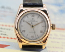 Rolex Oyster Perpetual Bubble Back 14K Rose Gold Ref. 3131