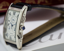 Cartier Tank Americaine Chronograph 18K White Gold Ref. W2603356