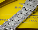 Breitling Chronomat Evolution SS Black Dial Diamond Bezel + Bracelet Ref. 1337053/B682