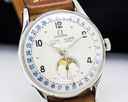 Omega Vintage Cosmic Triple Date Moon Phase SS Ref. 2471-1