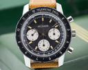 Jaeger LeCoultre Vintage Shark Deep Sea Valjoux 72 Chronograph SS Box and Papers Ref. E2643