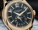 Patek Philippe Annual Calendar Black Dial 18K Rose Gold Ref. 5205R-010