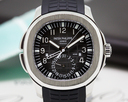 Patek Philippe Aquanaut Travel Time SS / Rubber TIFFANY DIAL Ref. 5164A-001