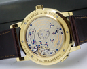 A. Lange and Sohne Grand Lange 1 18K Yellow Gold / Champagne Dial Ref. 115.021