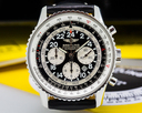 Breitling Cosmonaute Flyback Automatic SS Black Dial Ref. A2232212/B567