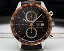 TAG Heuer Carrera Chronograph SS / SS Brown Subrust Dial Ref. CV2013