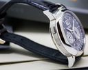A. Lange and Sohne Datograph Perpetual Calendar Chronograph White Gold RARE Ref. 410.030