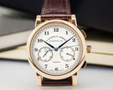 A. Lange and Sohne 1815 Chronograph 18K Rose Gold Silver Dial Ref. 402.032