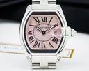 Cartier Roadster Ladies Pink Dial SS / SS Ref. W62017V3