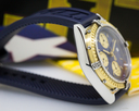 Breitling Chronomat Chronograph 18K / SS Blue Dial 39MM Ref. B13050