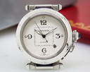 Cartier Pasha Automatic Silver Dial SS / SS 38MM Ref. W31059H3