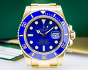 Rolex Rolex Submariner 18K Yellow Gold / Blue Dial Ref. 116618